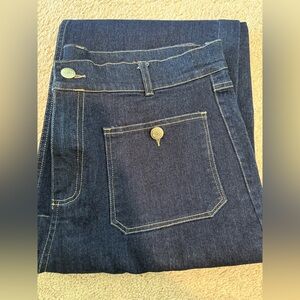 Dark Blue Denim Jeans